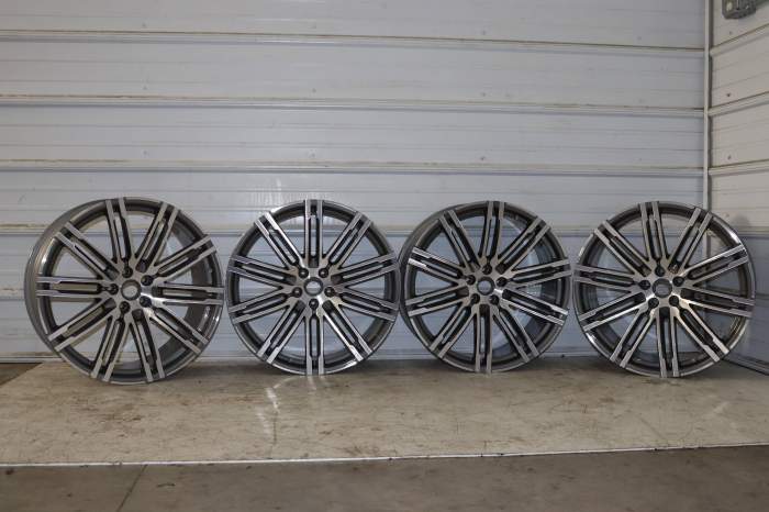 21" Inch Alloy Wheel / Rim Set (21X9" & 21X10") main product photo