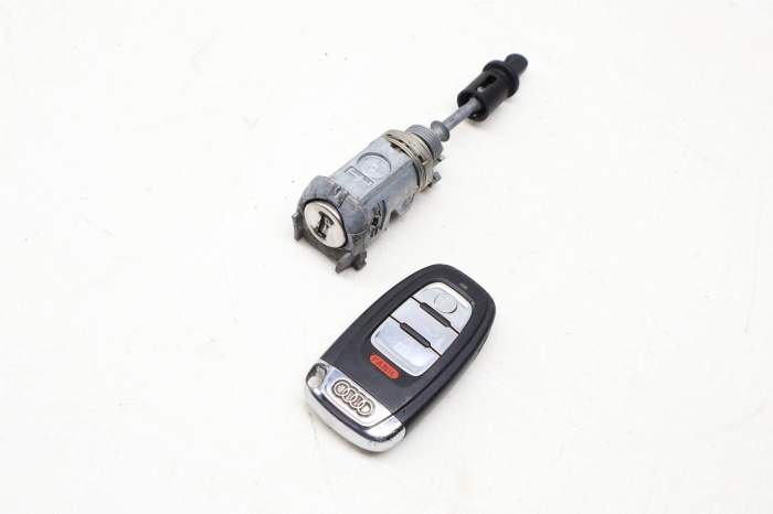Lock Switch / Cylinder Set W/ Key 8R0898374A main product photo